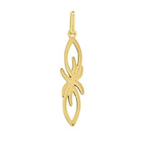 Pendentif flèche LISE Pascale GERY en or jaune-Pendentifs flèche faitière-Marque:Référence: L5.133Métal: Or jauneTitre: 18 caratsPoids du métal: 0,70 Gr-UMAMEKS- -DIAM'S NC
