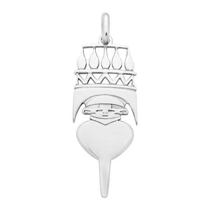Pendentif flèche faitière en argent.-Pendentifs flèche faitière-Marque:Référence: L5.8/AMétal: ArgentTitre: 925Poids du métal: 1,00 Gr-DIAM'S- -DIAM'S NC