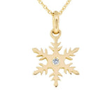 Pendentif flocon de neige en or jaune serti d'un diamant-Pendentifs & Colliers diamants-Marque:Référence: L3.125Métal: Or jauneTitre: 18 caratsPoids du métal: 0,60 GrType de pierre: Diamant(s)Poids: 0,01 CtForme - taille: Taille brillantCouleur: FPureté: SI1-DIAM'S- -DIAM'S NC