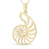 Pendentif nautile en or jaune 18 carats-Pendentifs & Colliers or et argent-Marque:Référence: L3.9Métal: Or jauneTitre: 18 caratsPoids du métal: 2,20 Gr-DIAM'S- -DIAM'S NC