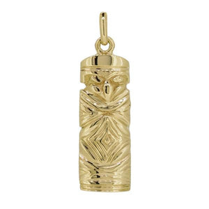 Pendentif tabou en or jaune 18 carats.-Pendentifs flèche faitière-Marque:Référence: 5.21Métal: Or jauneTitre: 18 caratsPoids du métal: 2,30 Gr-DIAM'S- -DIAM'S NC