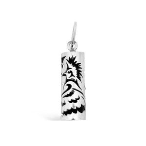 Pendentif tiki cagou en argent corail noir du lagon.-Pendentifs Tiki-Marque:Référence: L5.104/CN/AMétal: ArgentTitre: 925Poids du métal: 0,60 Gr-DIAM'S- -DIAM'S NC