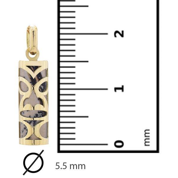 Pendentif tiki chambranle en or jaune calcaire lithographique de Nouméa-Pendentifs Tiki-Marque:Référence: L5.99/CAMétal: Or jauneTitre: 18 caratsPoids du métal: 0,61 Gr-DIAM'S- -DIAM'S NC