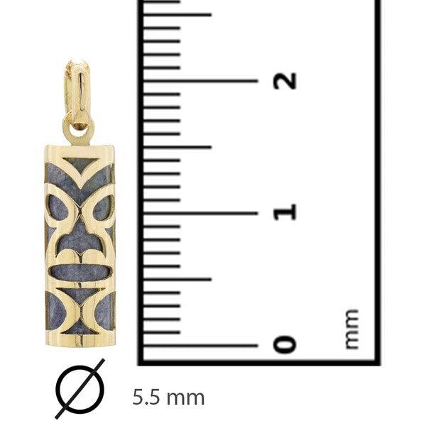 Pendentif tiki chambranle en or jaune serpentine de Poro-Pendentifs Tiki-Marque:Référence: L5.99/SPMétal: Or jauneTitre: 18 caratsPoids du métal: 0,83 Gr-DIAM'S- -DIAM'S NC