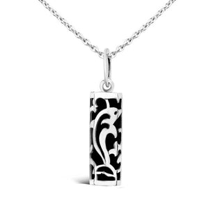 Pendentif tiki dauphin en argent corail noir du lagon-Pendentifs Tiki-Marque:Référence: L5.113/CN/AMétal: ArgentTitre: 925Poids du métal: 0,50 Gr-DIAM'S- -DIAM'S NC