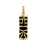 Pendentif tiki des iles en or jaune. corail noir du lagon.-Pendentifs Tiki-Marque:Référence: L5.116/CNMétal: Or jauneTitre: 18 caratsPoids du métal: 1,02 Gr-DIAM'S- -DIAM'S NC