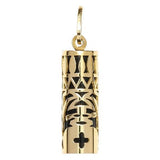 Pendentif tiki flèche faitière en or jaune corail noir du lagon.-Pendentifs Tiki-Marque:Référence: L5.11-CNMétal: Or jauneTitre: 18 caratsPoids du métal: 0,60 Gr-DIAM'S- -DIAM'S NC