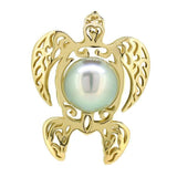 Pendentif tortue ajouré en or jaune et perle de Tahiti.-Pendentifs & Colliers perle-Marque:Référence: L3.50Métal: Or jauneTitre: 18 caratsPoids du métal: 3,40 GrType de pierre: Perle(s) de TahitiForme - taille: DropPureté: A-DIAM'S- -DIAM'S NC