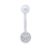 Piercing en or blanc serti de diamants.-Piercing-Marque:Référence: D12.1-OBMétal: Or blancTitre: 18 caratsPoids du métal: 1,00 GrType de pierre: Diamant(s)Poids: 0,07 CtForme - taille: Taille brillantCouleur: FPureté: SI1-DIAM'S- -DIAM'S NC