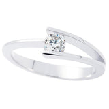 Solitaire en or blanc serti d'un diamant.-Solitaires-Marque:Référence: D0.14-OBMétal: Or blancTitre: 18 caratsPoids du métal: 3,10 GrType de pierre: Diamant(s)Poids: 0,07 CtForme - taille: Taille brillantCouleur: FPureté: SI1Comment choisir sa taille de doigt:cliquer pour découvrir notre guide des tailles imprimable-DIAM'S- -DIAM'S NC