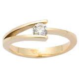 Solitaire en or jaune serti d'un diamant.-Solitaires-Marque:Référence: D0.66Métal: Or jauneTitre: 18 caratsPoids du métal: 3,00 GrType de pierre: Diamant(s)Poids: 0,20 CtForme - taille: Taille brillantCouleur: FPureté: SI1Comment choisir sa taille de doigt:cliquer pour découvrir notre guide des tailles imprimable-DIAM'S- -DIAM'S NC