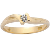 Solitaire en or jaune serti d'un diamant.-Solitaires-Marque:Référence: 0.791Métal: Or jauneTitre: 18 caratsPoids du métal: 3,30 GrType de pierre: Diamant(s)Poids: 0,10 CtForme - taille: Taille brillantCouleur: FPureté: SI1Comment choisir sa taille de doigt:cliquer pour découvrir notre guide des tailles imprimable-DIAM'S- -DIAM'S NC