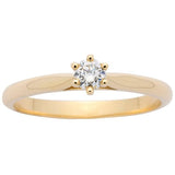 Solitaire or jaune 6 griffes serti d'un diamant.-Solitaires-Marque:Référence: D0.138Métal: Or jauneTitre: 18 caratsPoids du métal: 1,70 GrType de pierre: Diamant(s)Poids: 0,10 CtForme - taille: Taille brillantCouleur: FPureté: SI1Comment choisir sa taille de doigt:cliquer pour découvrir notre guide des tailles imprimable-DIAM'S- -DIAM'S NC