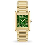 WP6 - Metal - Shiny - Gold - Emerald green - 30x40mm-Montres femme-Marque:Référence: 701236-WATCHPEOPLE- -DIAM'S NC