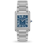 WP6 - Metal - Shiny - Silver - Original blue - 30x40mm-Montres femme-Marque:Référence: 701234-WATCHPEOPLE- -DIAM'S NC