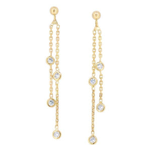 Additifs en or jaune serti de diamants.-Boucles d'oreilles diamants-Marque:Référence: BOPEND-BTMétal: Or blancTitre: 18 caratsPoids du métal: 0,90 GrType de pierre: Diamant(s)Poids: 0,24 CtForme - taille: Taille brillantCouleur: FPureté: SI1-DIAM'S- -DIAM'S NC