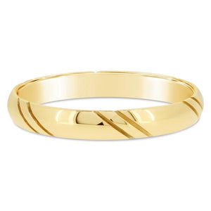 Alliance ciselée ruban bombé en or jaune largeur 3 mm.-Alliance or et argent-Marque:Référence: D1.243Métal: Or jauneTitre: 18 caratsPoids du métal: 2,60 GrComment choisir sa taille de doigt:cliquer pour découvrir notre guide des tailles imprimable-DIAM'S- -DIAM'S NC