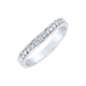 Alliance en or blanc sertie de diamants.-Alliances diamants-Marque:Référence: D1.225-OB 58Métal: Or blancTitre: 18 caratsPoids du métal: 3,00 GrType de pierre: Diamant(s)Poids: 0,26 CtForme - taille: Taille brillantCouleur: FPureté: SI1Comment choisir sa taille de doigt:cliquer pour découvrir notre guide des tailles imprimable-DIAM'S- -DIAM'S NC