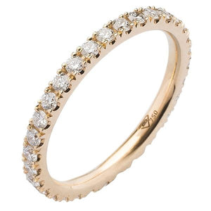 Alliance en or jaune sertie de diamants.-Alliances diamants-Marque:Référence: D1.142Métal: Or jauneTitre: 18 caratsPoids du métal: 1,90 GrType de pierre: Diamant(s)Poids: 0,64 CtForme - taille: Taille brillantCouleur: FPureté: SI1Comment choisir sa taille de doigt:cliquer pour découvrir notre guide des tailles imprimable-DIAM'S- -DIAM'S NC