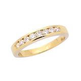 Alliance or jaune sertie de diamants.-Alliances diamants-Marque:Référence: D1.44Métal: Or jauneTitre: 18 caratsPoids du métal: 3,90 GrType de pierre: Diamant(s)Poids: 0,32 CtForme - taille: Taille brillantCouleur: FPureté: SI1Comment choisir sa taille de doigt:cliquer pour découvrir notre guide des tailles imprimable-DIAM'S- -DIAM'S NC