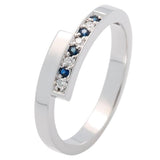 Bague en or blanc sertie de saphirs et de diamants.-Bagues pierres précieuses-Marque:Référence: D9.14-BTSA-O BMétal: Or blancTitre: 18 caratsPoids du métal: 3,30 GrType de pierre: Saphir(s)Poids: 0,04 CtForme - taille: RondeCouleur: BleuType de pierre (2): Diamant(s)Poids (2): 0,04 CtForme - taille (2): Taille brillantCouleur (2): FPureté (2): SI1Comment choisir sa taille de doigt:cliquer pour découvrir notre guide des tailles imprimable-DIAM'S- -DIAM'S NC