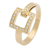 Bague en or jaune sertie de diamants.-Bagues diamants-Marque:Référence: D9.60Métal: Or jauneTitre: 18 caratsPoids du métal: 3,90 GrType de pierre: Diamant(s)Poids: 0,25 CtForme - taille: Taille brillantCouleur: FPureté: SI1Comment choisir sa taille de doigt:cliquer pour découvrir notre guide des tailles imprimable-DIAM'S- -DIAM'S NC