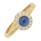 Bague en or jaune sertie d'un saphir et de diamants.-Bagues pierres précieuses-Marque:Référence: D9.183-SACABMétal: Or jauneTitre: 18 caratsPoids du métal: 3,00 GrType de pierre: Saphir(s)Poids: 0,30 CtForme - taille: Taille cabochonCouleur: BleuType de pierre (2): Diamant(s)Poids (2): 0,14 CtForme - taille (2): Taille brillantCouleur (2): FPureté (2): SI1Comment choisir sa taille de doigt:cliquer pour découvrir notre guide des tailles imprimable-DIAM'S- -DIAM'S NC
