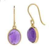 Boucles d'oreilles en or jaune serties d'améthystes.-Boucles d'oreilles pierres précieuses-Marque:Référence: D6.128-AMMétal: Or jauneTitre: 18 caratsPoids du métal: 1,80 GrType de pierre: AméthystePoids: 10,00 CtForme - taille: Taille ovaleCouleur: Mauve-DIAM'S- -DIAM'S NC