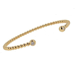 Bracelet boules en or serti de diamants-Bracelets diamants-Marque:Référence: BR-BOUL-BTMétal: Or jauneTitre: 18 caratsPoids du métal: 3,60 GrType de pierre: Diamant(s)Poids: 0,20 CtForme - taille: Taille brillantCouleur: FPureté: SI1-DIAM'S- -DIAM'S NC