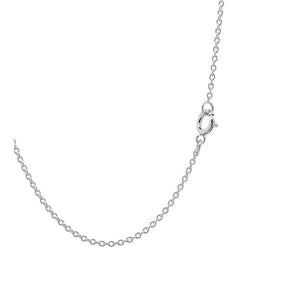 Chaine en or blanc maille forçat ronde maillon 1.2 mm 42 cm-Chaines or et argent-Marque:Référence: FR-OB-42-1.2Métal: Or blancTitre: 18 caratsPoids du métal: 2,00 Gr-DIAM'S- -DIAM'S NC