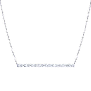 Collier en or blanc serti de diamants-Pendentifs & Colliers diamants-Marque:Référence: D3.188-OBMétal: Or blancTitre: 18 caratsPoids du métal: 2,50 GrType de pierre: Diamant(s)Poids: 0,16 CtForme - taille: Taille brillantCouleur: FPureté: SI1-DIAM'S- -DIAM'S NC