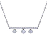 Collier en or blanc serti de diamants.-Pendentifs & Colliers diamants-Marque:Référence: D3.199-OBMétal: Or blancTitre: 18 caratsPoids du métal: 3,10 GrType de pierre: Diamant(s)Poids: 0,21 CtForme - taille: Taille brillantCouleur: FPureté: SI1Type de pierre (2): Diamant(s)Poids (2): 0,15 CtForme - taille (2): Taille brillantCouleur (2): FPureté (2): SI1-DIAM'S- -DIAM'S NC
