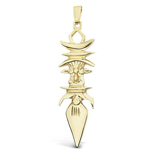 Pendentif fléche faitière grand modèle.-Pendentifs flèche faitière-Marque:Référence: 5.57Métal: Or jauneTitre: 18 caratsPoids du métal: 6,40 Gr-DIAM'S- -DIAM'S NC