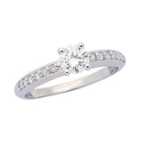 Solitaire en or blanc, diamant certifié GIA.-Solitaires accompagnés-Marque:Référence: D0.127-OB-MMétal: Or blancTitre: 18 caratsPoids du métal: 2,90 GrType de pierre: Diamant certifiéPoids: 0,40 CtForme - taille: Taille brillantCouleur: EPureté: VS2Type de pierre (2): Diamant(s)Poids (2): 0,14 CtForme - taille (2): Taille brillantCouleur (2): FPureté (2): SI1Comment choisir sa taille de doigt:cliquer pour découvrir notre guide des tailles imprimable-DIAM'S- -DIAM'S NC