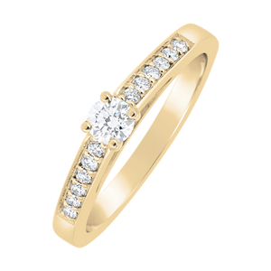 Solitaire en or jaune serti de diamants.-Solitaires accompagnés-Marque:Référence: D0.126Métal: Or jauneTitre: 18 caratsPoids du métal: 2,00 GrType de pierre: Diamant(s)Poids: 0,15 CtForme - taille: Taille brillantCouleur: FPureté: SI1Type de pierre (2): Diamant(s)Poids (2): 0,12 CtForme - taille (2): Taille brillantCouleur (2): FPureté (2): SI1Comment choisir sa taille de doigt:cliquer pour découvrir notre guide des tailles imprimable-DIAM'S- D0.126-DIAM'S NC