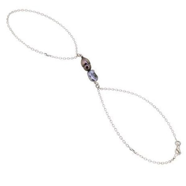 Bracelet majeur en argent 925 et keishis-Bracelets perle-Marque: Référence: BR-MAJA-K2Métal: ArgentTitre: 925Poids du métal: 13,00 Gr-DIAM'S- BR-MAJA-K2-DIAM'S NC
